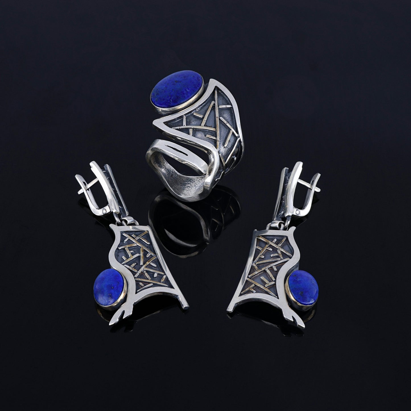 Set ECLATANT with Lapis Lazuli