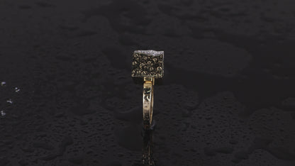 14K Gold Diamond Ring
